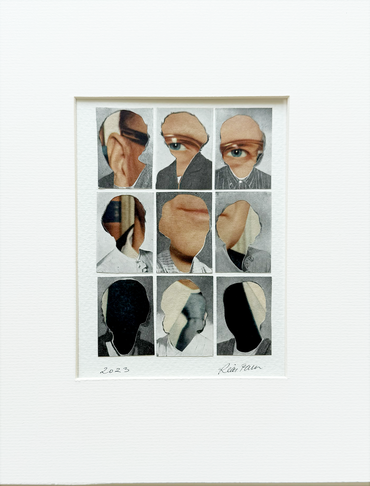 Kekkonen's Secrets. Original Collage Art