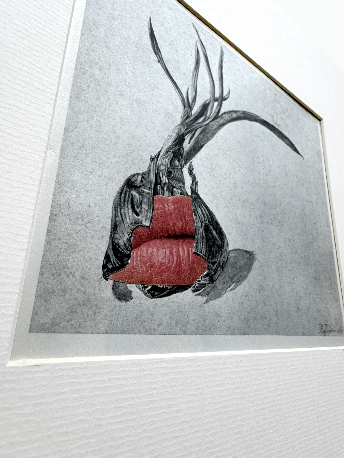 Human Nature No1. - Original Collage Art