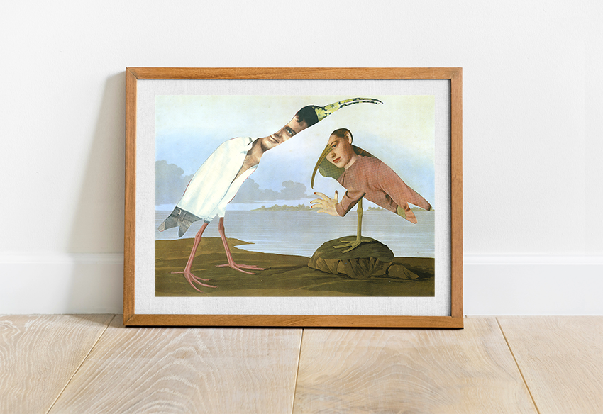 Human Birds series No 4. Limited Edition Print