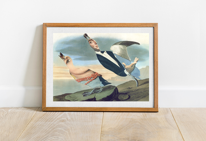 Human Birds series No 2. Limited Edition Print