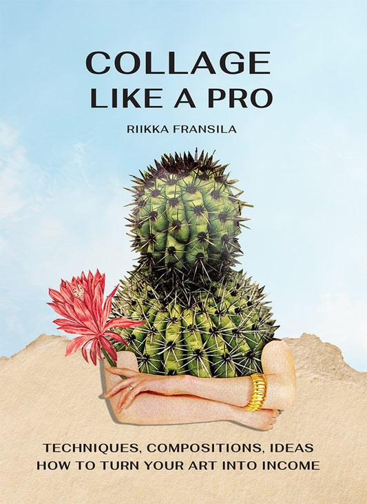 Book Cover with Cactus and hands