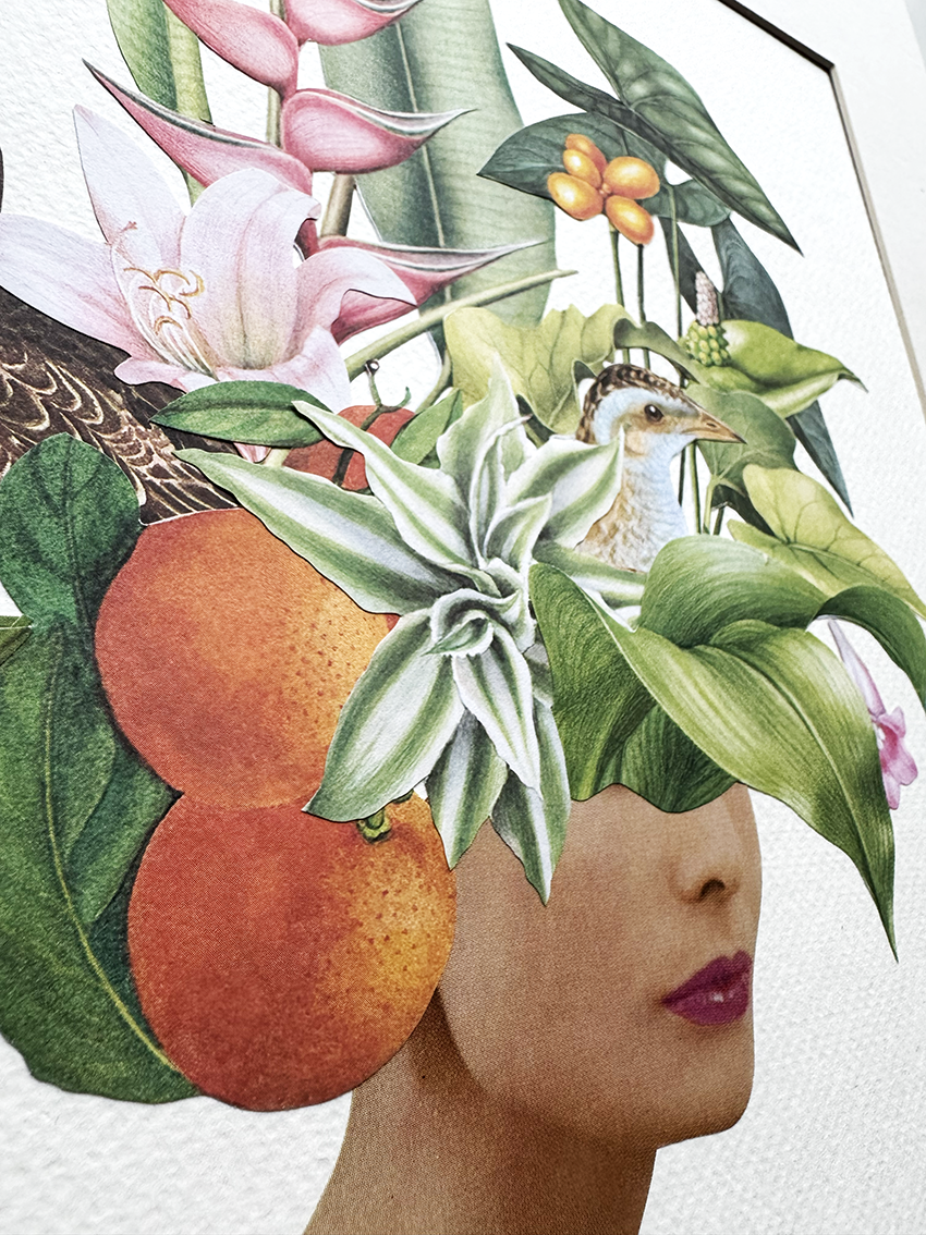 Wild Thoughts - Original Collage Art