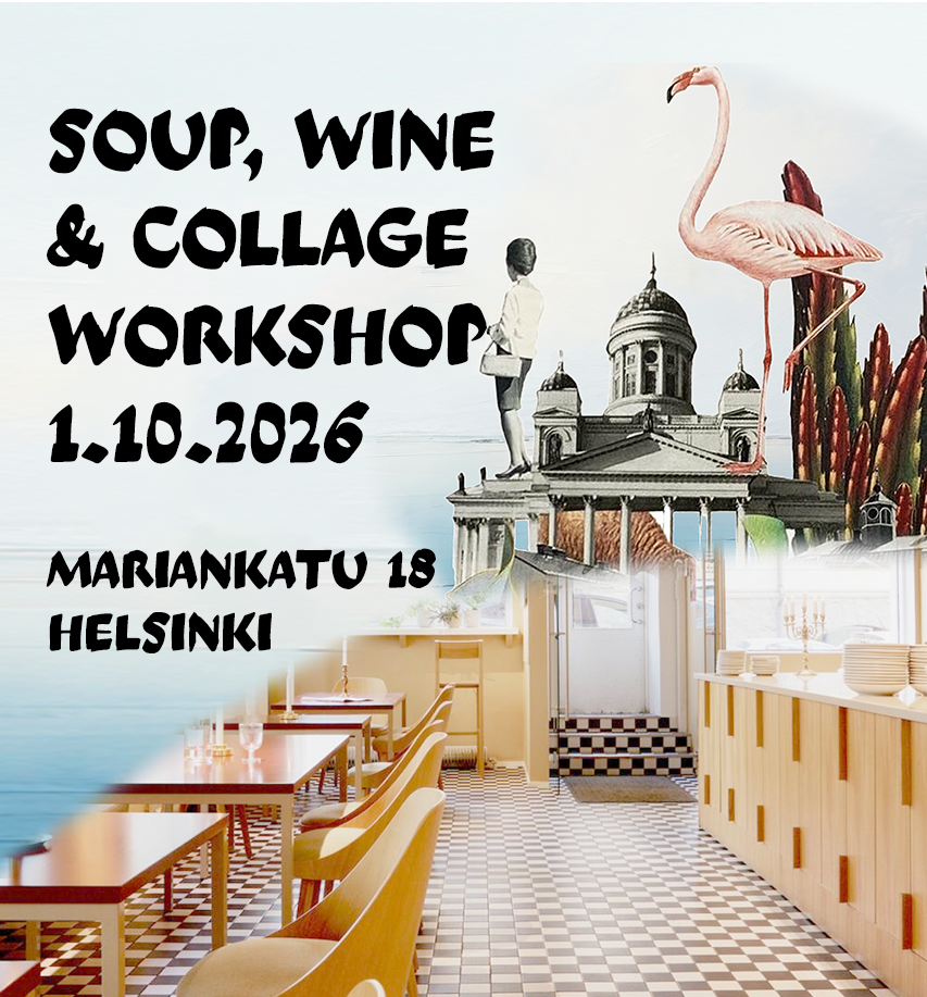SOUP, WINE & COLLAGE ART WORKSHOP 1.10.2026