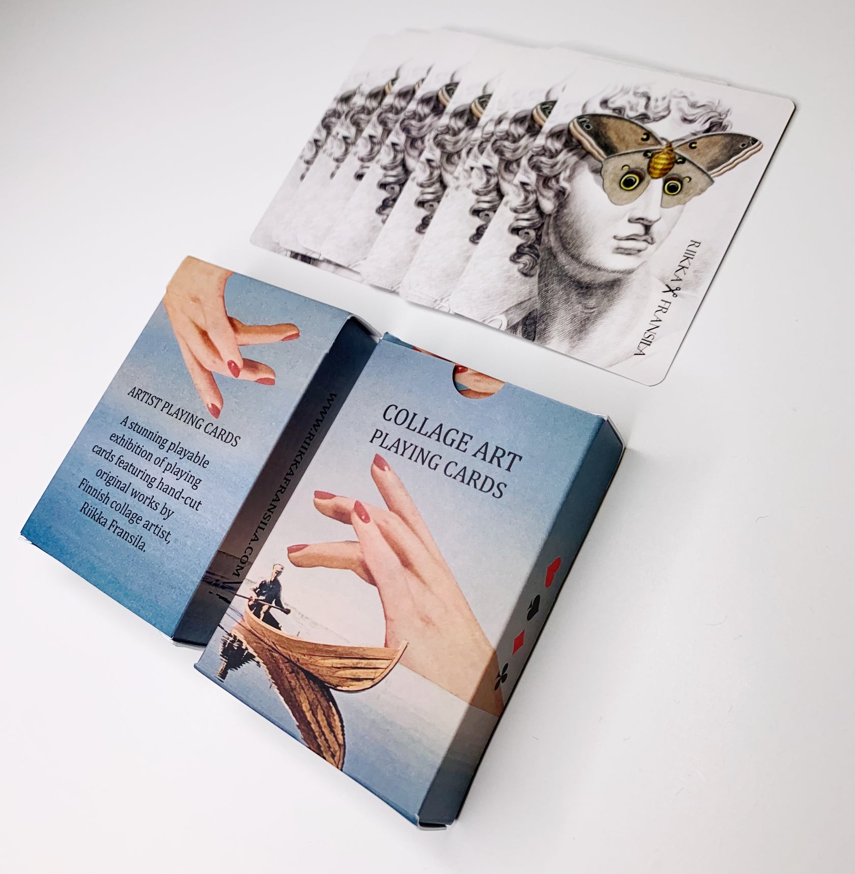 Artist Collection Cards Artist Playing Cards – Riikka Fransila Collage art